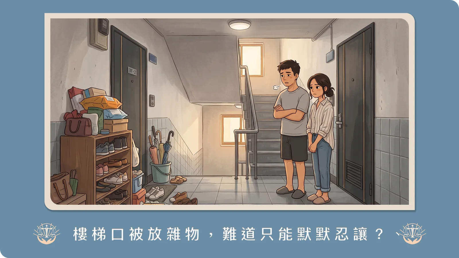 車位、頂樓被鄰居佔用，管委會卻不處理？律師解析「區分所有權」爭議與公設佔用排除