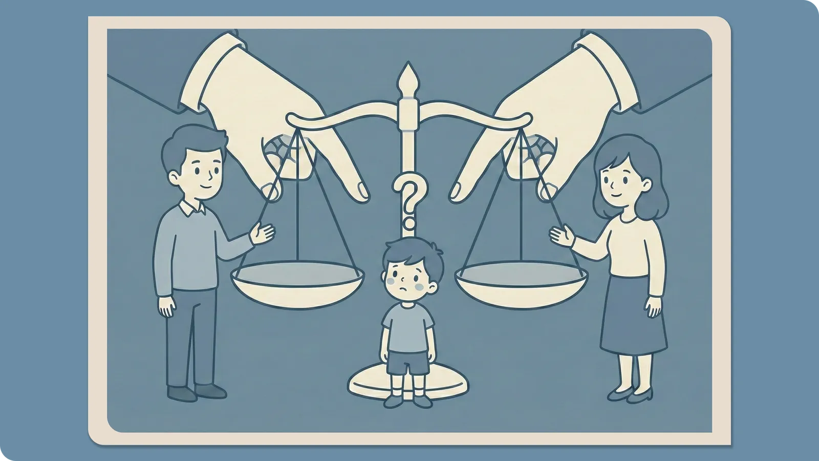 離婚監護權怎麼爭取？經濟能力差能贏嗎？掌握社工訪視 3 大重點與法官判決關鍵