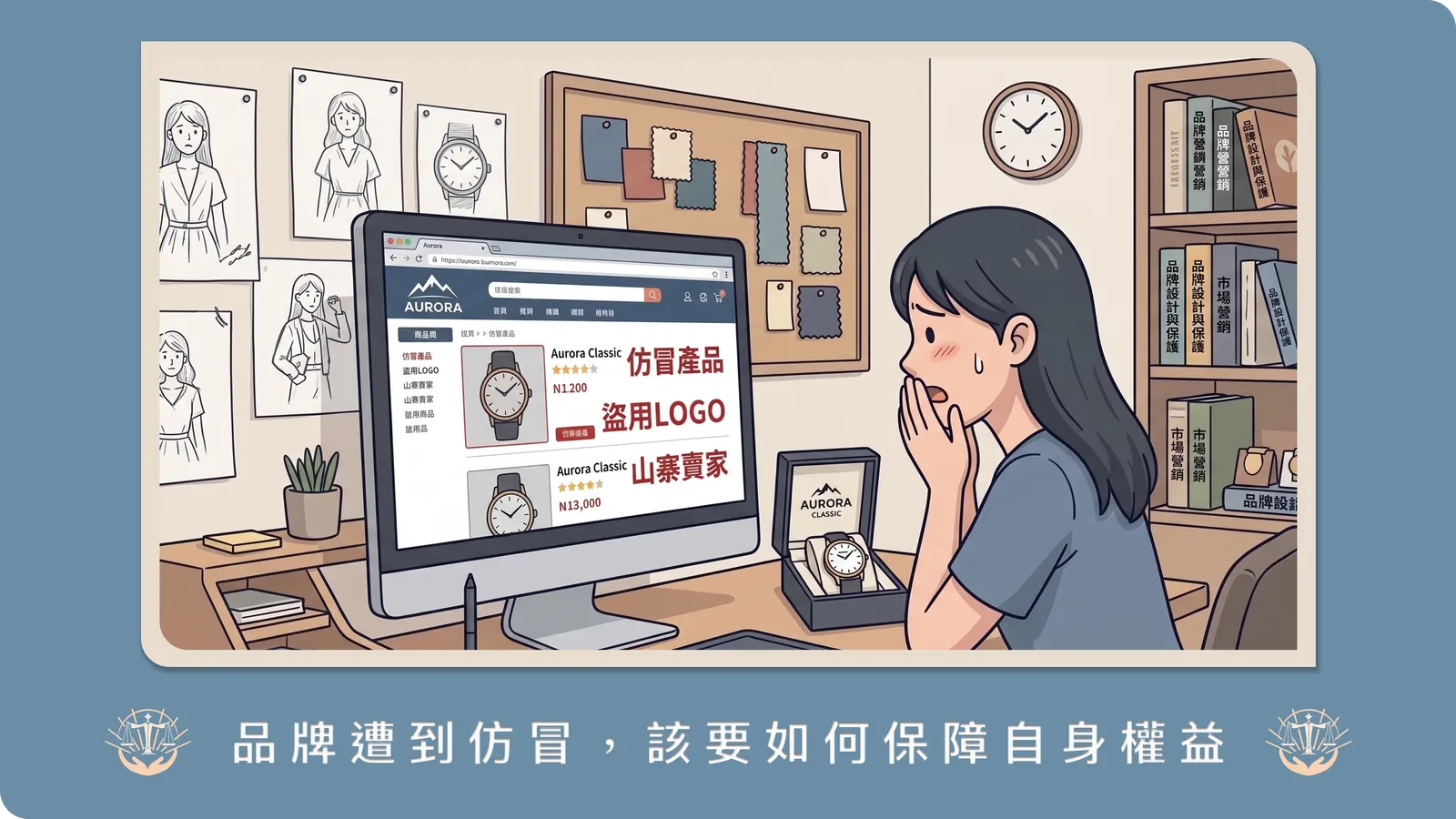 公司名稱或Logo被別人偷用怎麼辦？律師解析「商標法」侵權要件與求償策略