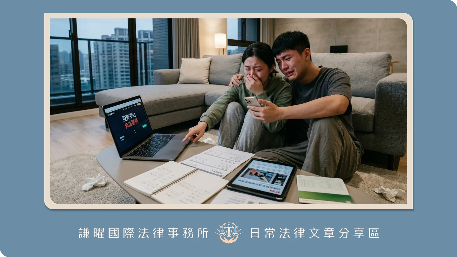 誤信群組被騙上百萬？買假虛擬貨幣拿得回來嗎？律師解析「投資詐騙」報案與追回資金流程