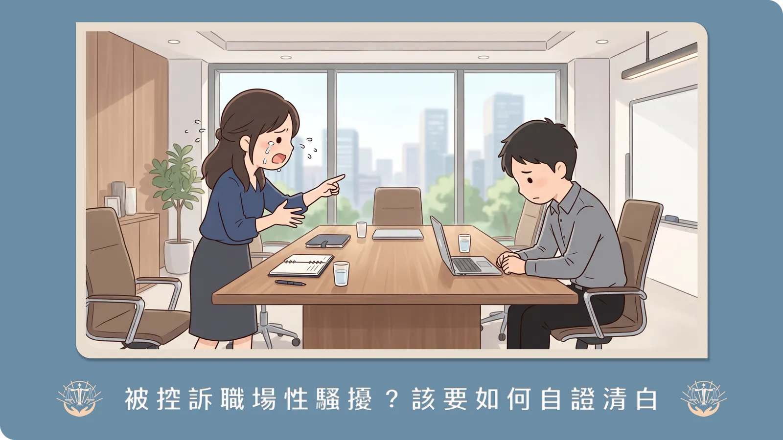 被同事申訴性騷擾，公司要展開調查怎麼辦？律師解析「性別平等工作法」調查程序與答辯關鍵