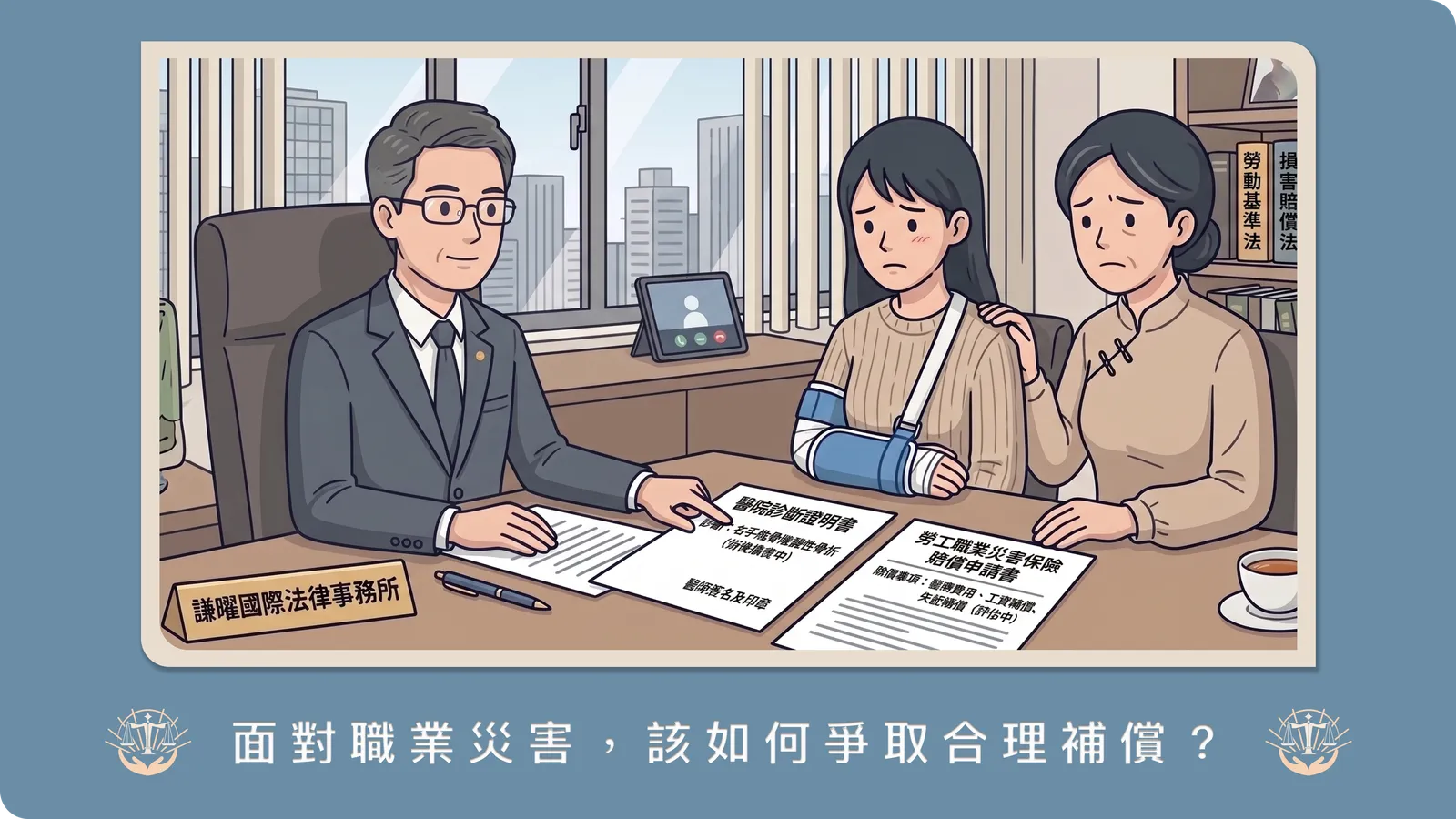 發生職災公司不賠？律師解析「職災補償」與民事賠償差異，以及勞保權益爭取