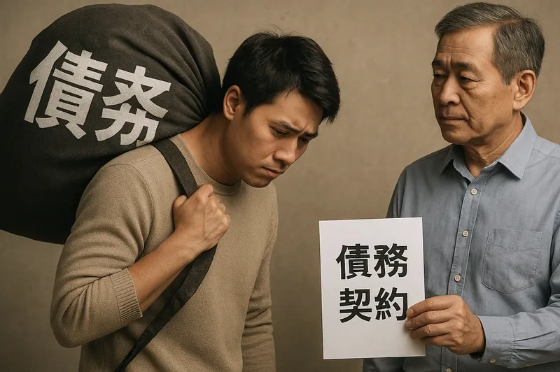 繼承開始於舊法時期，父債一律子還？