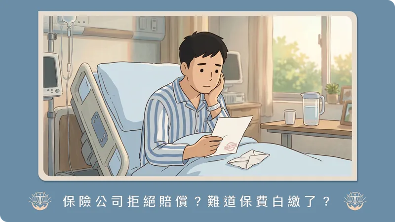 生病住院申請理賠，保險公司卻說這是「舊疾」拒賠？律師解析「據實說明義務」認定爭議與理賠訴訟關鍵
