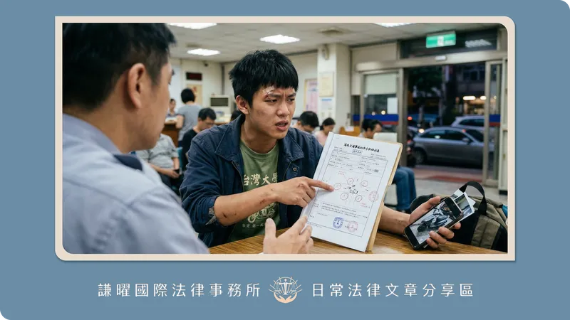 不服車禍初判表怎麼辦？「車禍鑑定」申請時機、流程與推翻肇事責任的關鍵效果