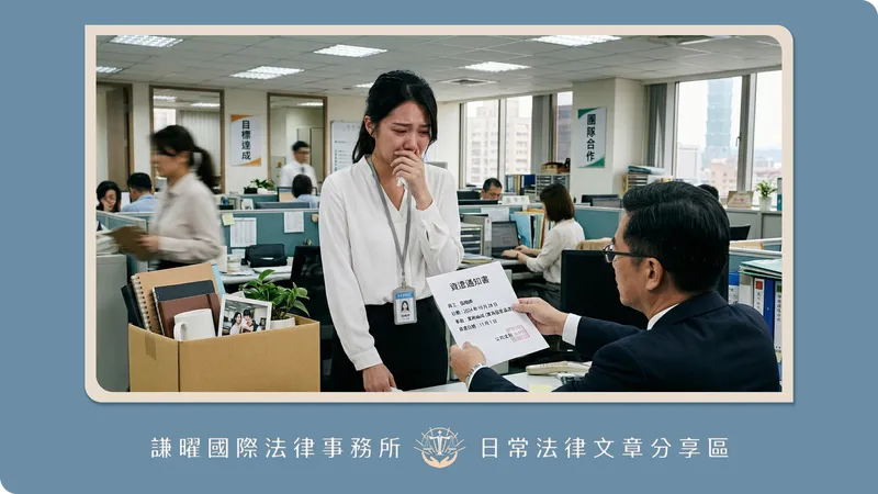 老闆逼我自願離職？沒有資遣費怎麼辦？律師教你破解「惡意解雇」與爭取非自願離職證明