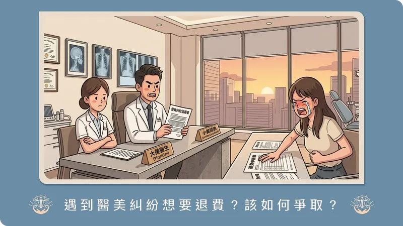 買了醫美療程想退費被拒絕？律師破解「定型化契約」陷阱與消保法退費機制
