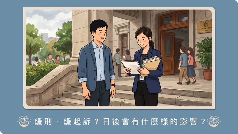 刑事案件會留下前科嗎？緩起訴、緩刑與易科罰金的差別，以及爭取的時機