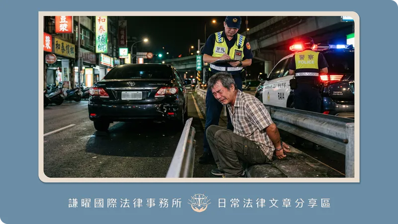酒駕被抓會被關嗎？車子被扣怎麼辦？律師解析「酒駕」的刑事犯罪與行政扣牌雙重危機