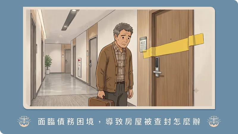 房屋被法院查封拍賣怎麼辦？律師解析強制執行程序中的「異議之訴」與財產保全策略