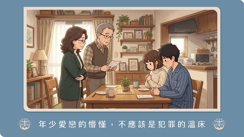 未成年發生性行為家長要怎麼處理？律師解析「兒少性剝削條例」與「妨害性自主」的法律責任